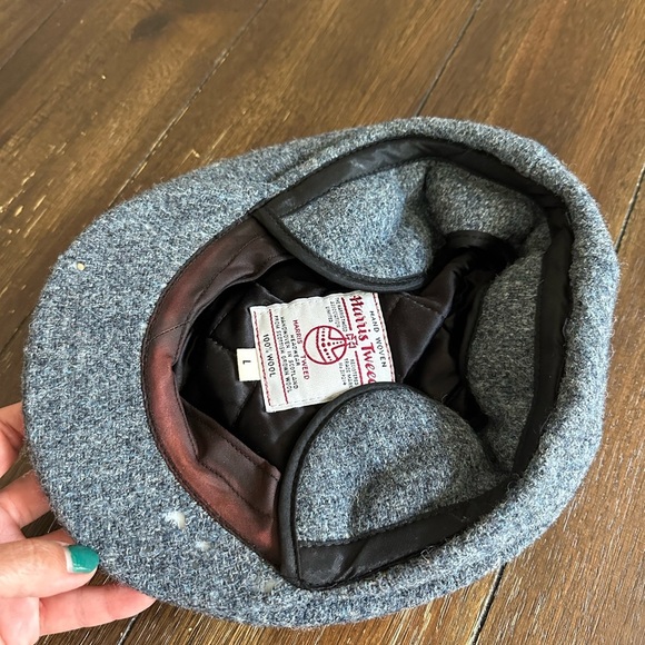 Harris Tweed wool hat - Picture 3 of 9